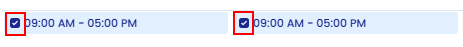 Past shift icon