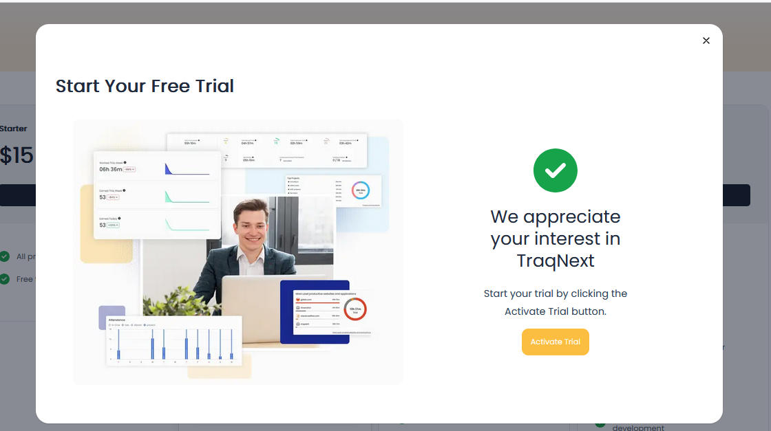 Activate trial